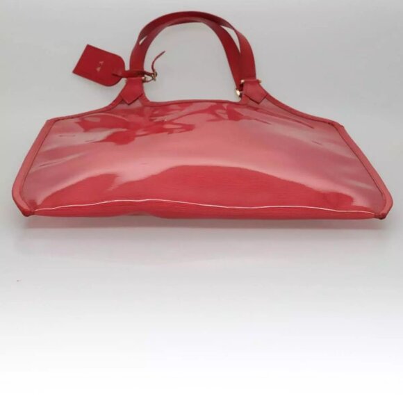 LOUIS VUITTON Epi Plage Via Hand Bag Vinyl Red Grenadine M92152 LV Auth bs20812 - Picture 5 of 15